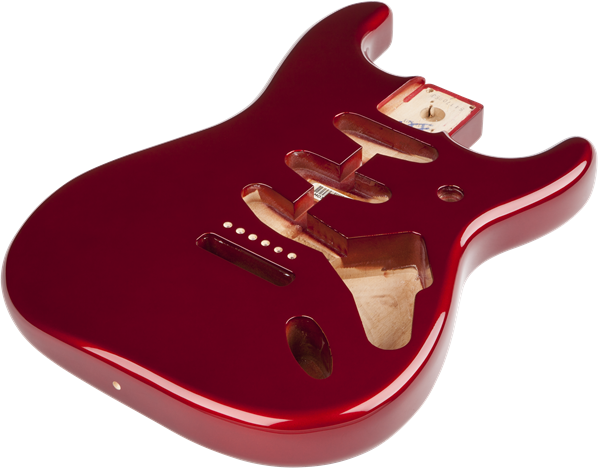 Classic Series 60's Stratocaster® SSS Alder Body Vintage Bridge Mount - Candy Apple Red