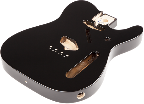Classic Series 60's Telecaster® SS Alder Body Vintage Bridge Mount - Black